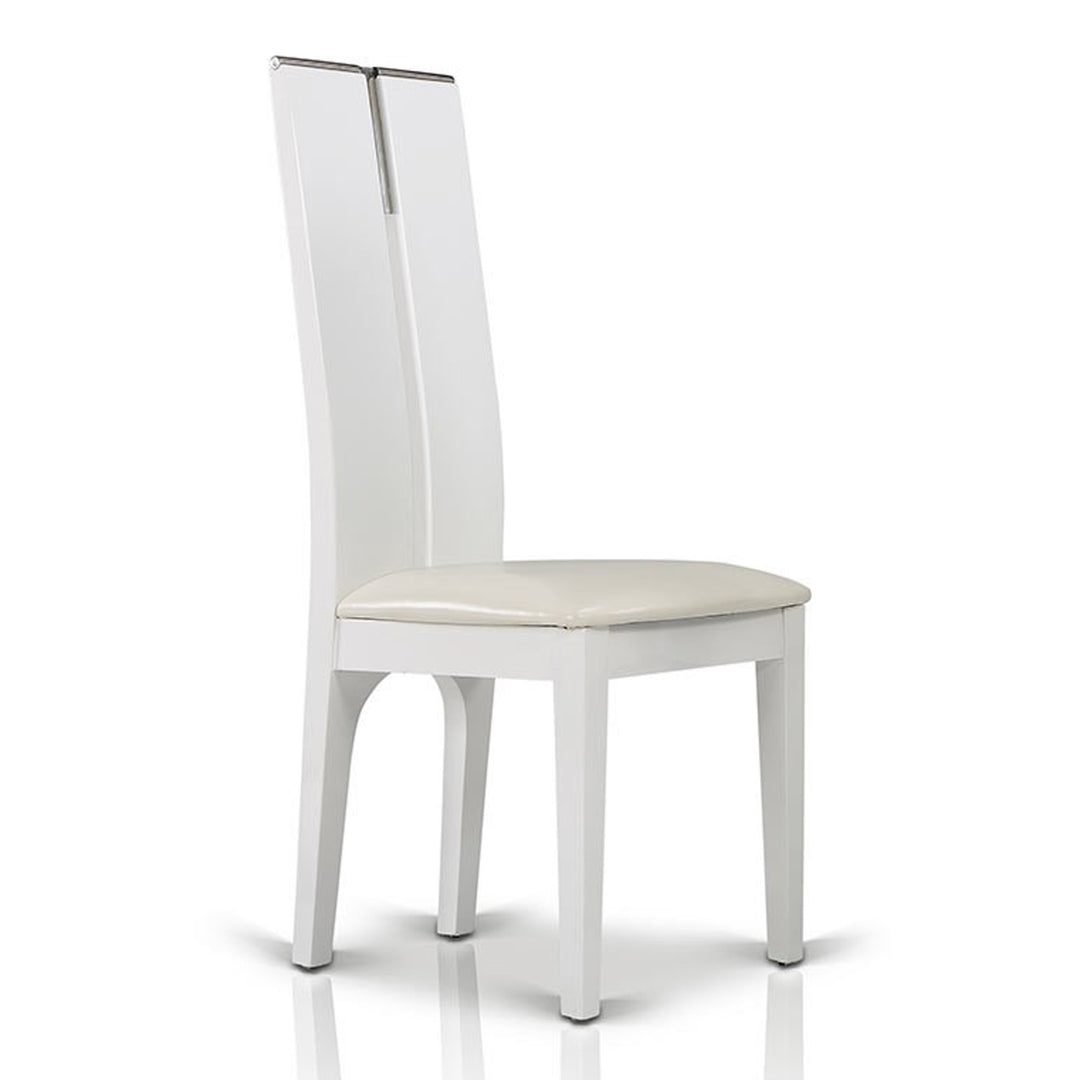 Maxi - White Gloss Chair (Set of 2)