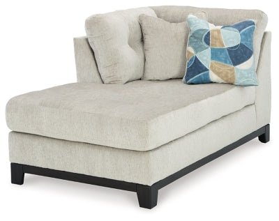 Maxon Place Left - Arm Facing Corner Chaise - Beige Chaise modern furniture Contempo Furniture