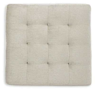 Maxon Place Oversized Accent Ottoman - Beige Accent Ottoman modern furniture Contempo Furniture