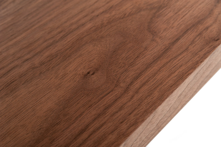 Maze Modern Walnut Bookcase