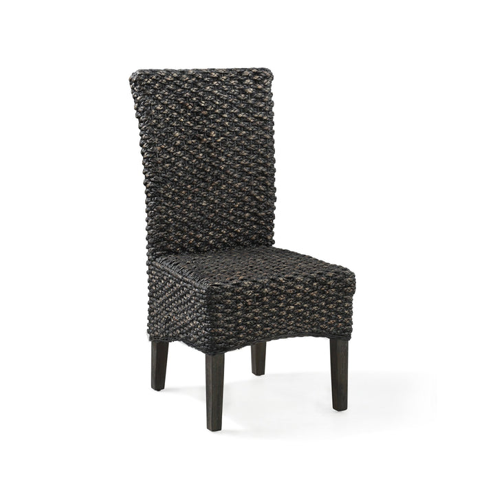 Meadow Chair Water Hyacinth in Graphite (Set of 2) Chair modern furniture Contempo Furniture