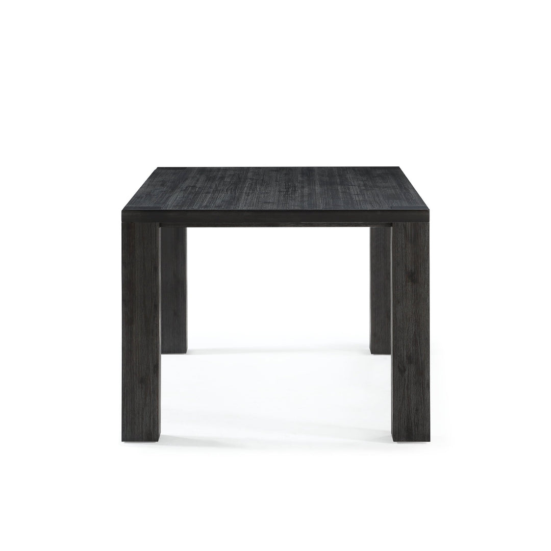 Meadow Solid Wood Rectangle Table in Graphite Table modern furniture Contempo Furniture