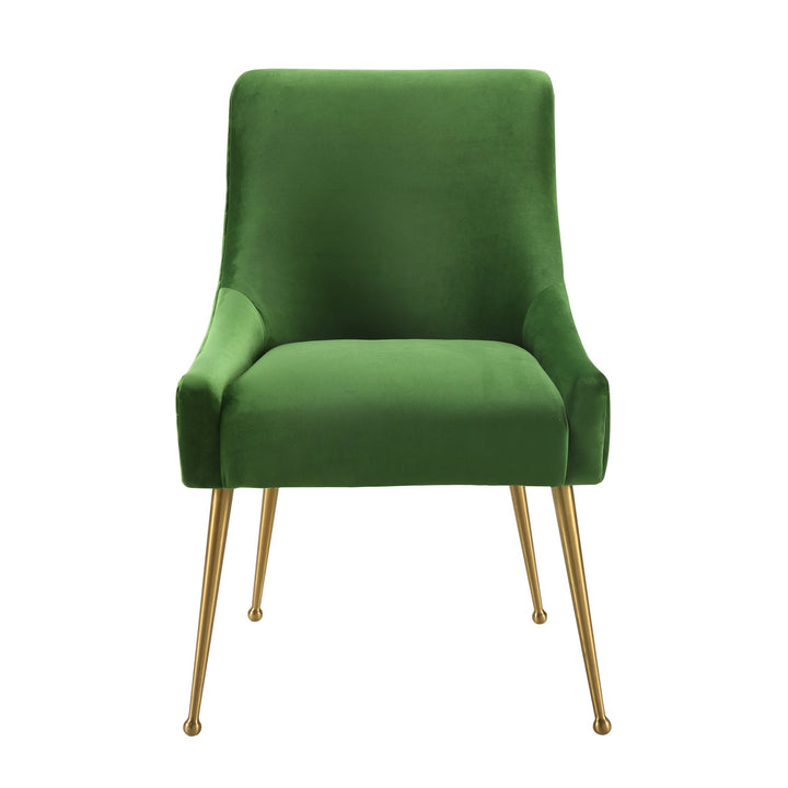 Beatrix Green Performance Velvet Dining Chair