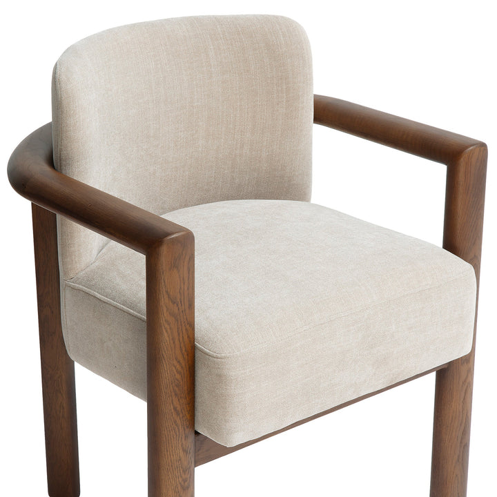 Irma Textured Performance Velvet Dining Chair
