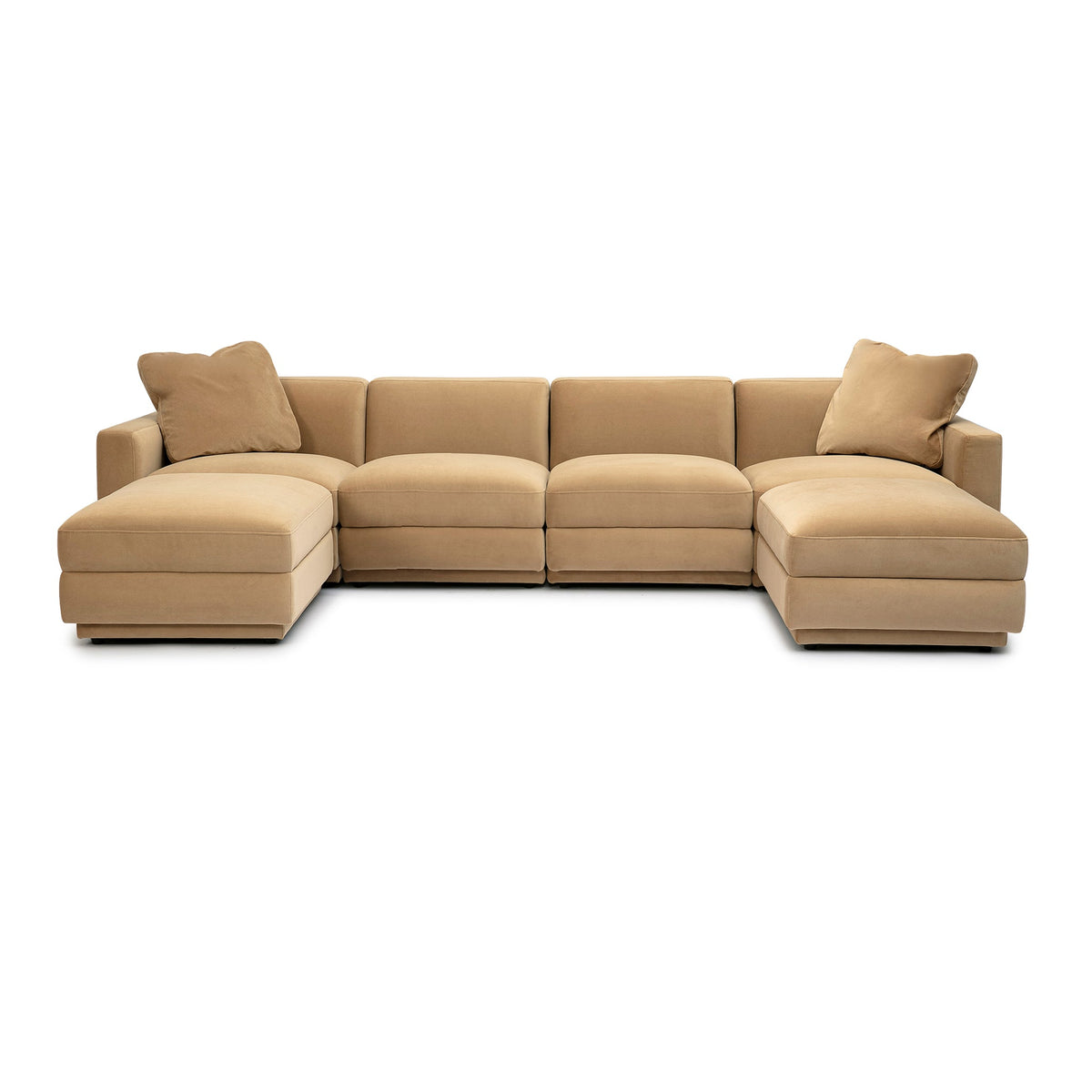 Perry 6-Piece Modular U-Sectional - Tan