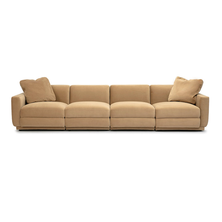 Perry Modular Sofa (96"-124") - Tan / 124"