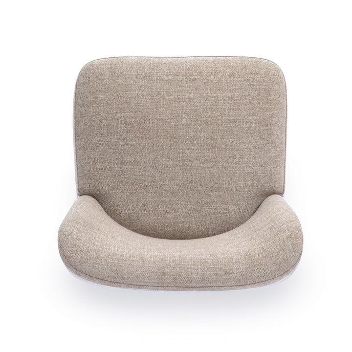 Melissa Tan Performance Fabric Rolling Dining Chair