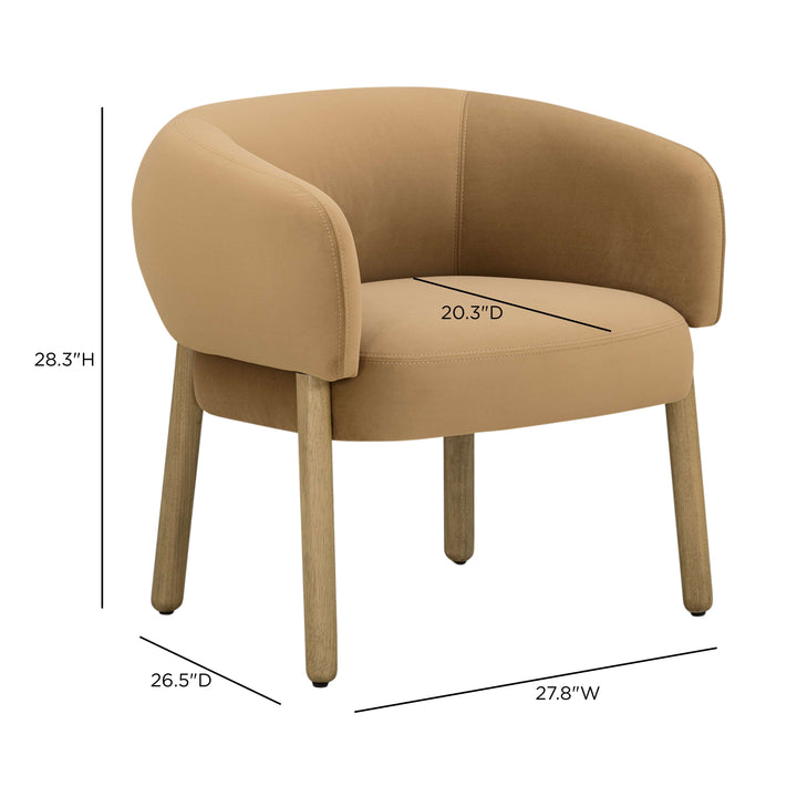 Foxy Performance Fabric Accent Chair