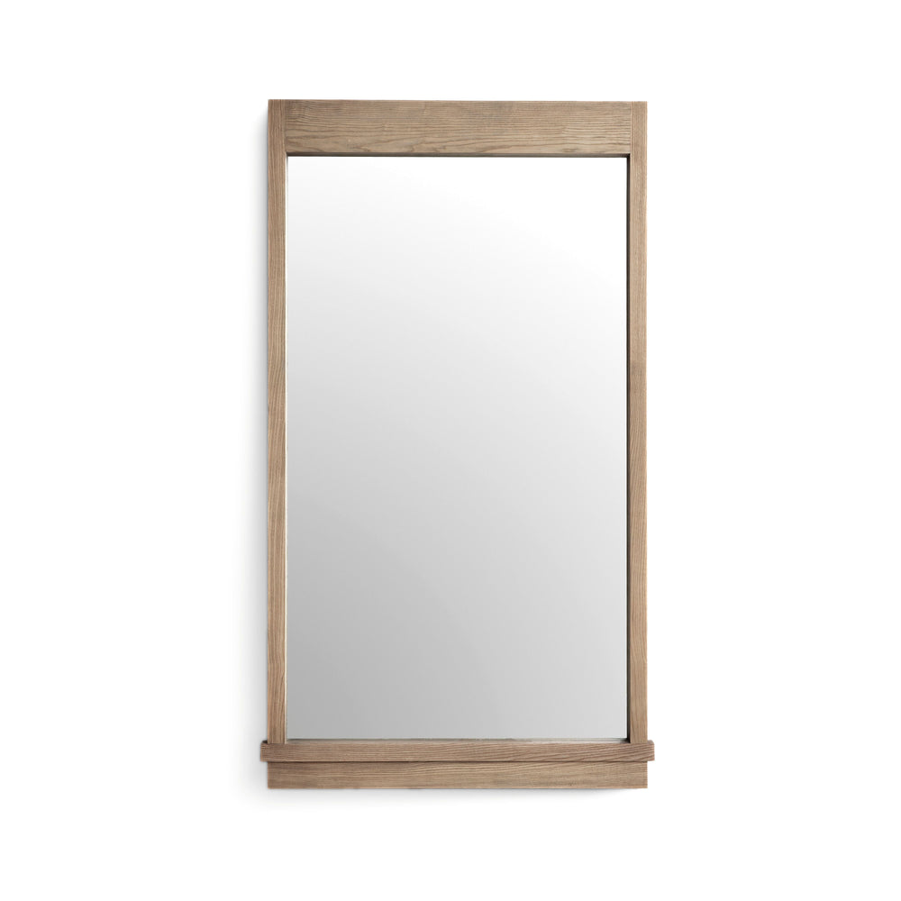 Aimee 44"X77" Solid Brushed Ash Floor Mirror