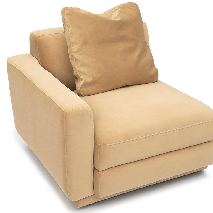 Perry Modular Corner Chair - Tan / LAF