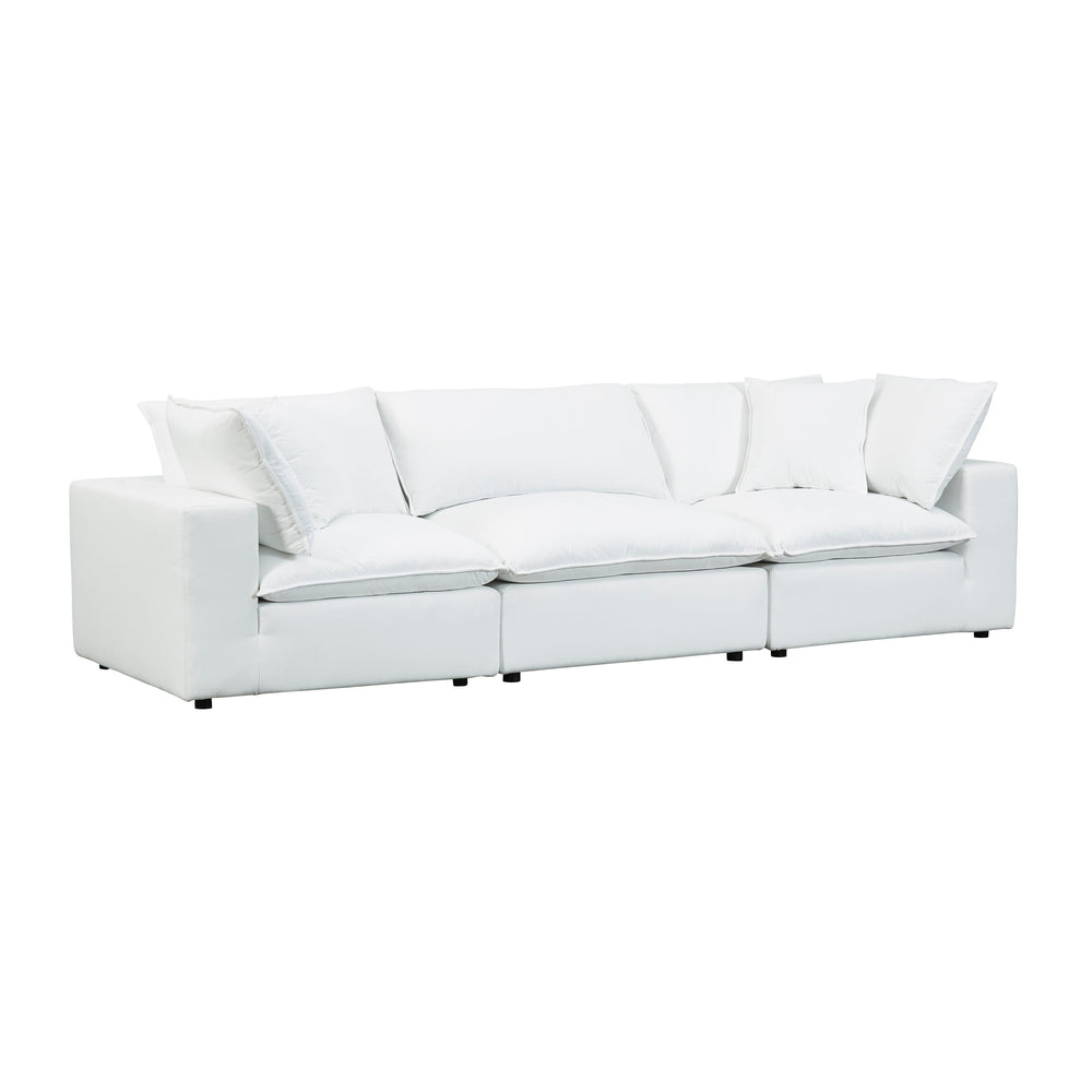 Cali 120" Modular Sofa - Pearl