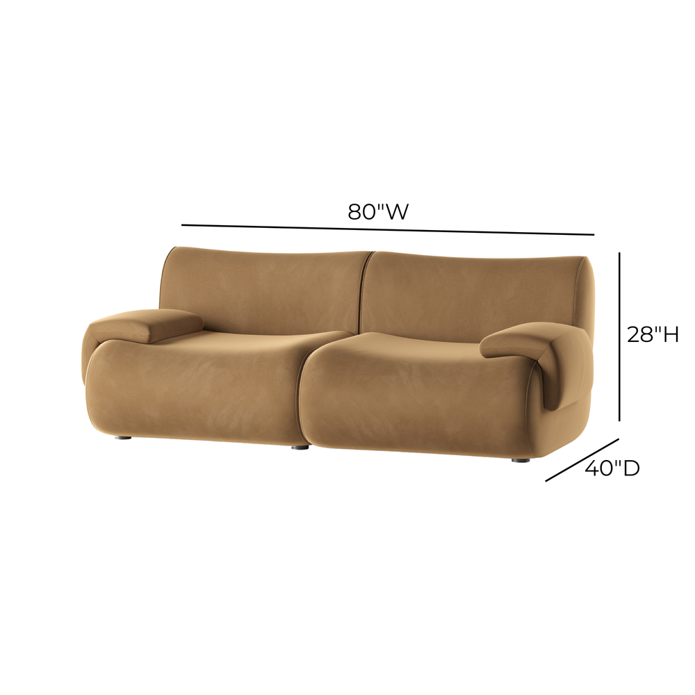 Zenith 80" Modular Loveseat
