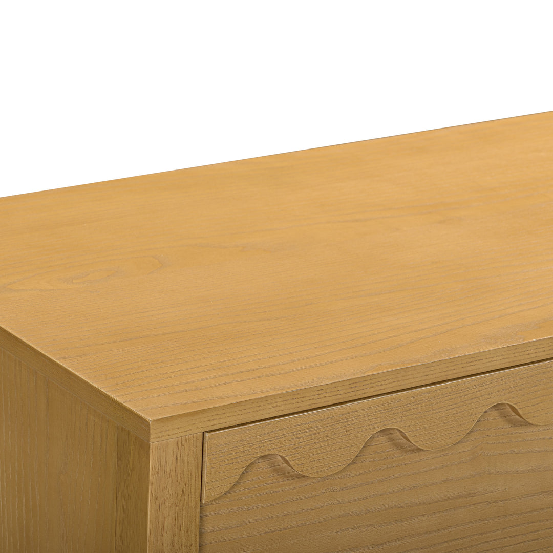 Oodle 62" Natural Ash 6-Drawer Dresser