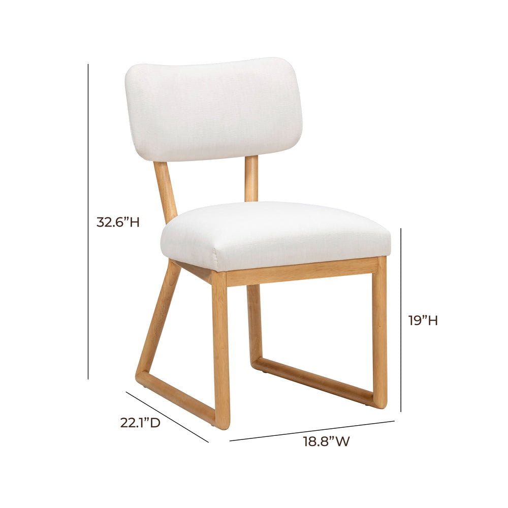 Bobbie Upcycled Performance Fabric Dining Chair