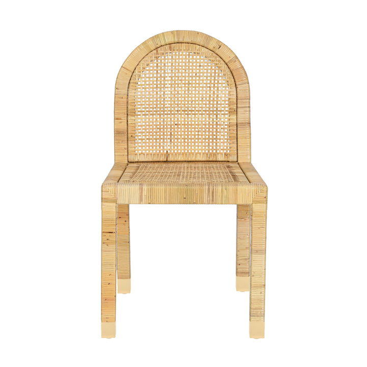 Amara Arched Rattan Dining Chair