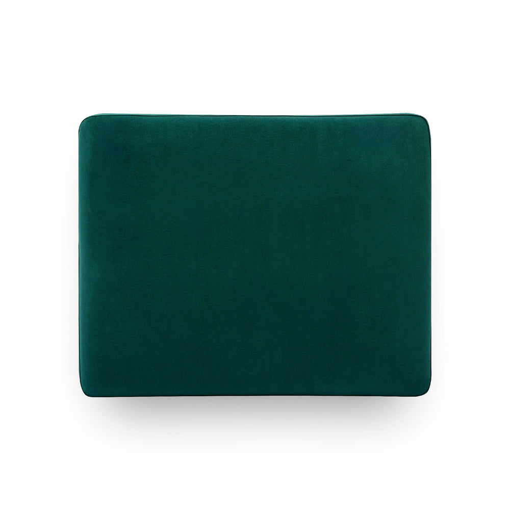 Perry Modular Ottoman - Deep Green