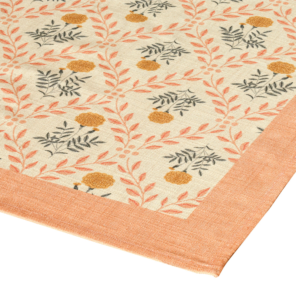 Dolce Blush Natural Cotton Table Cloth - 70" x 160"