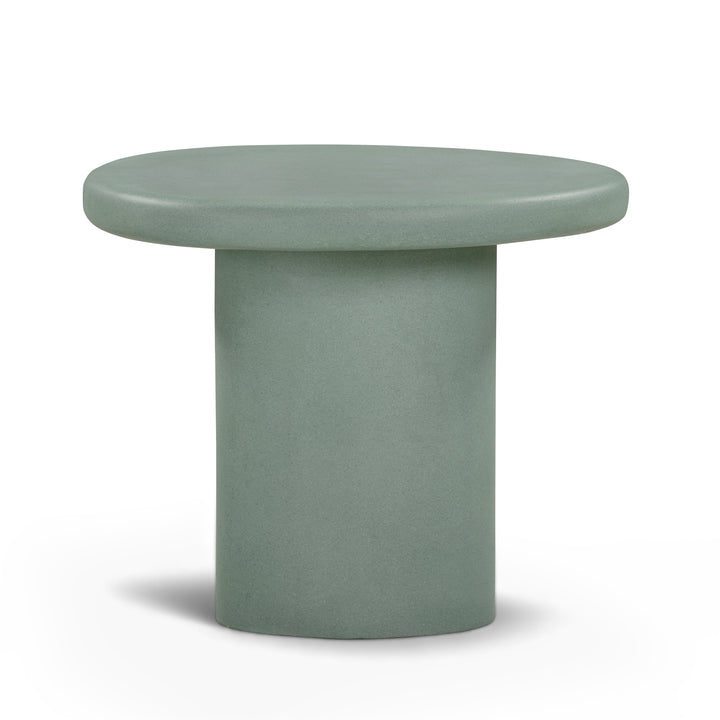 Jade Green Concrete Indoor/Outdoor Nesting Coffee Table Set