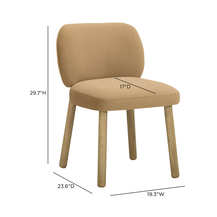 Foxy Performance Fabric Dining Chair
