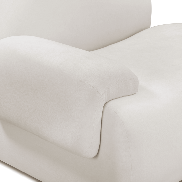 Zenith 116.5" Contract-Grade Upcycled Fabric Modular Sofa