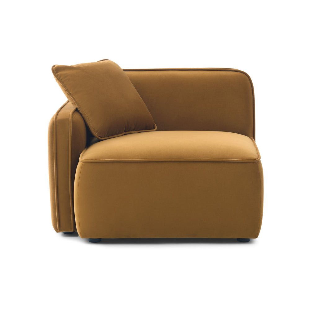Travie Modular Corner Armchair - Honey / LAF