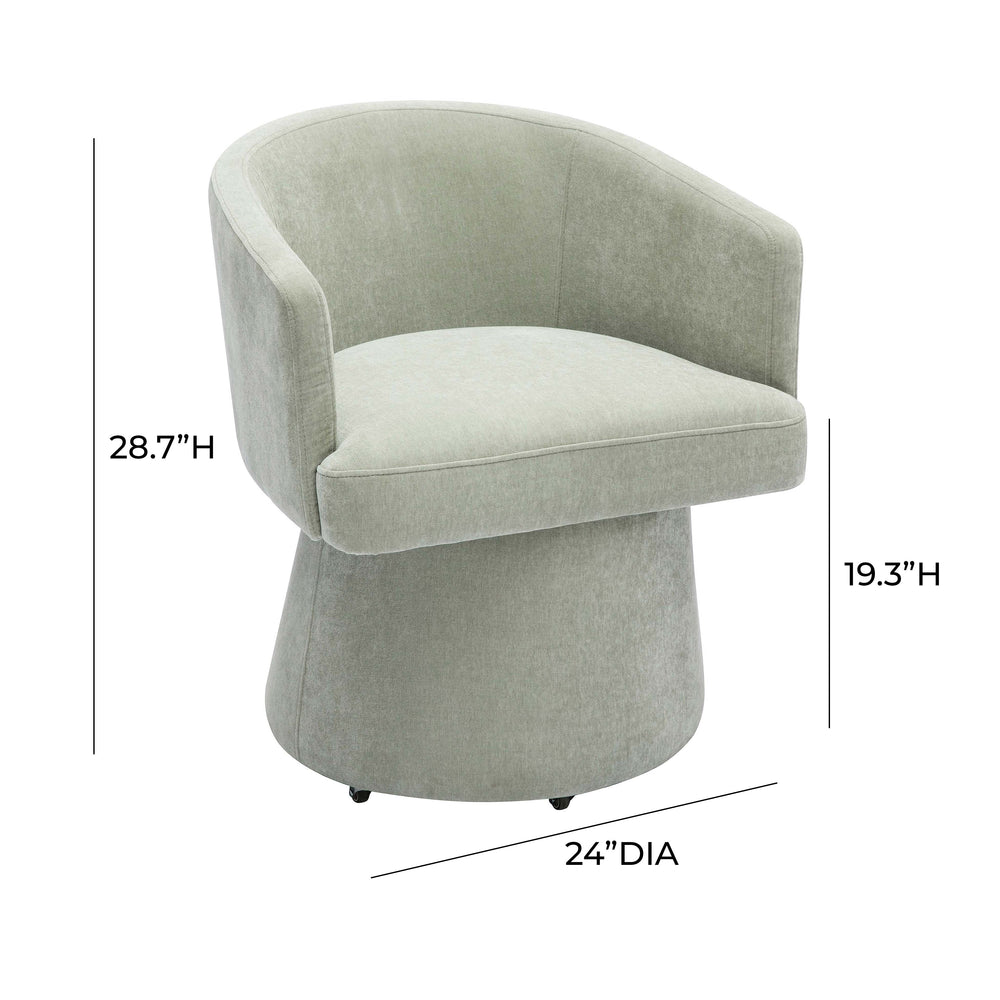 Kristen Rolling Desk Chair