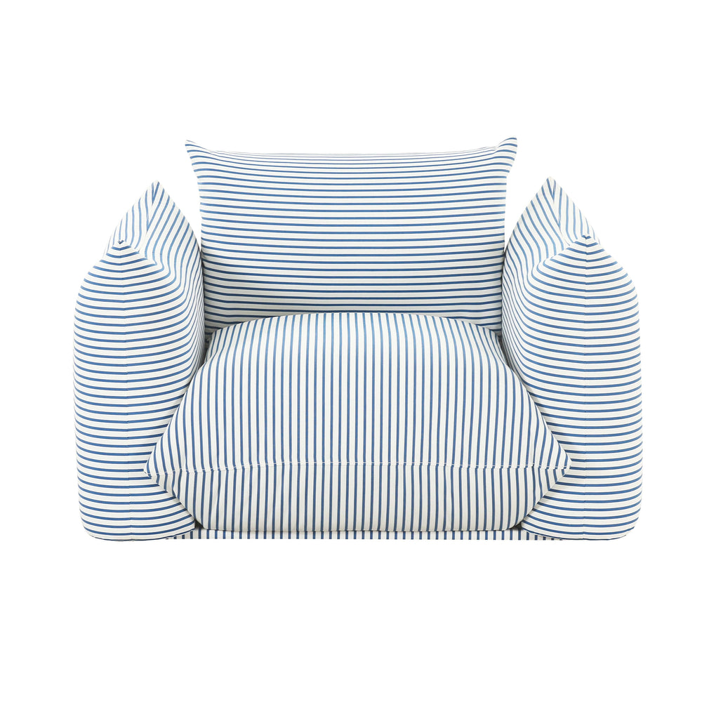 Saint Tropez Stuffed Indoor/Outdoor Armchair