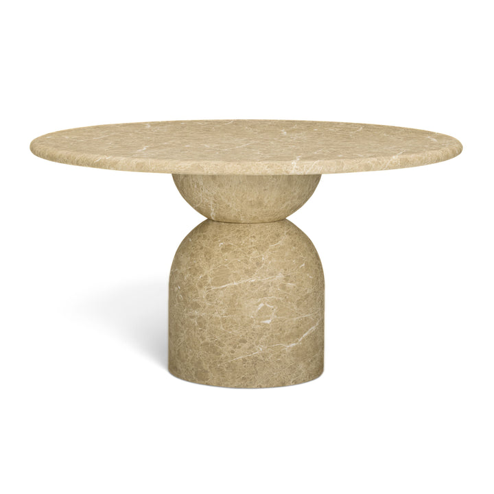 Cynthia 54" Concrete Indoor/Outdoor Dining Table