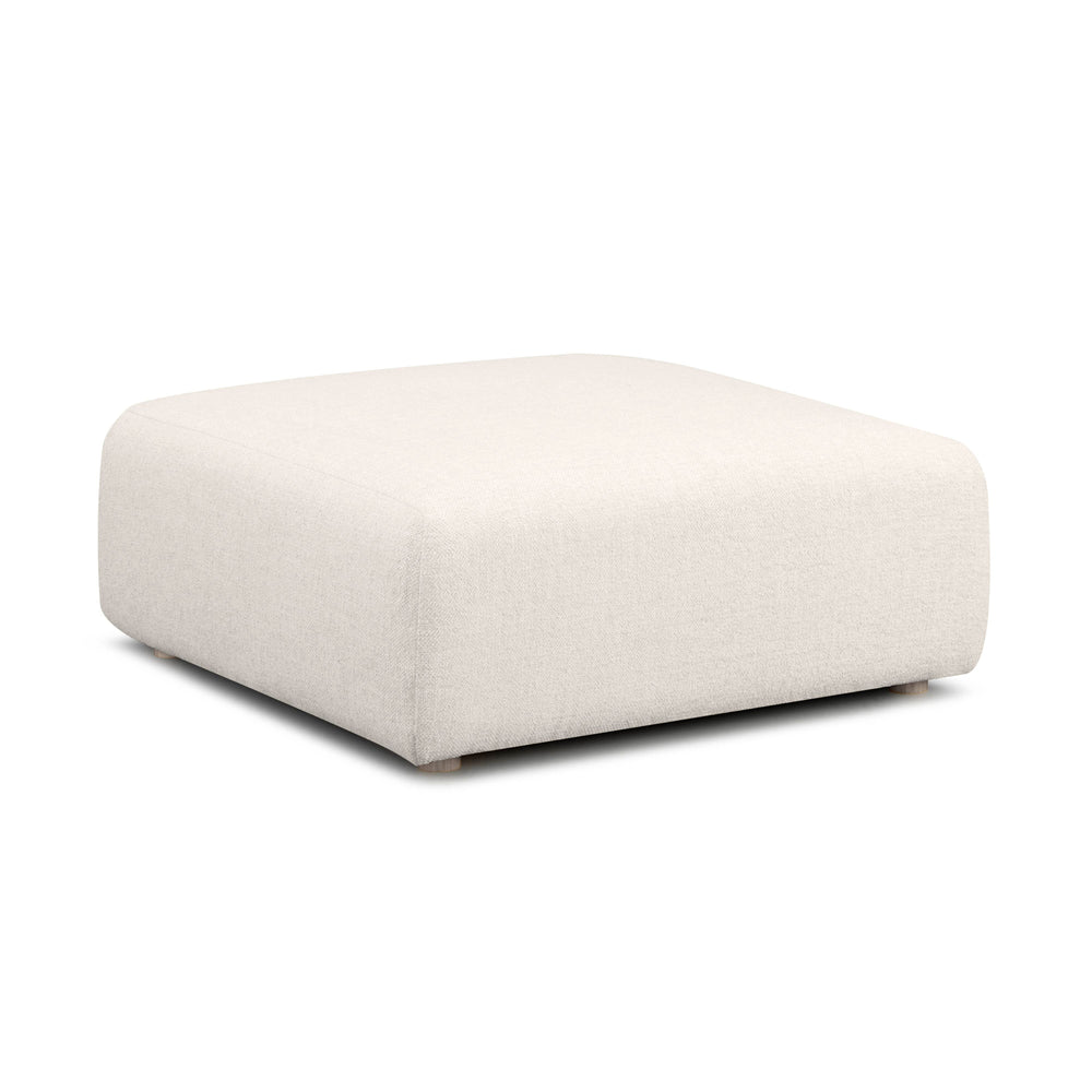 Hangover Ottoman - Ivory