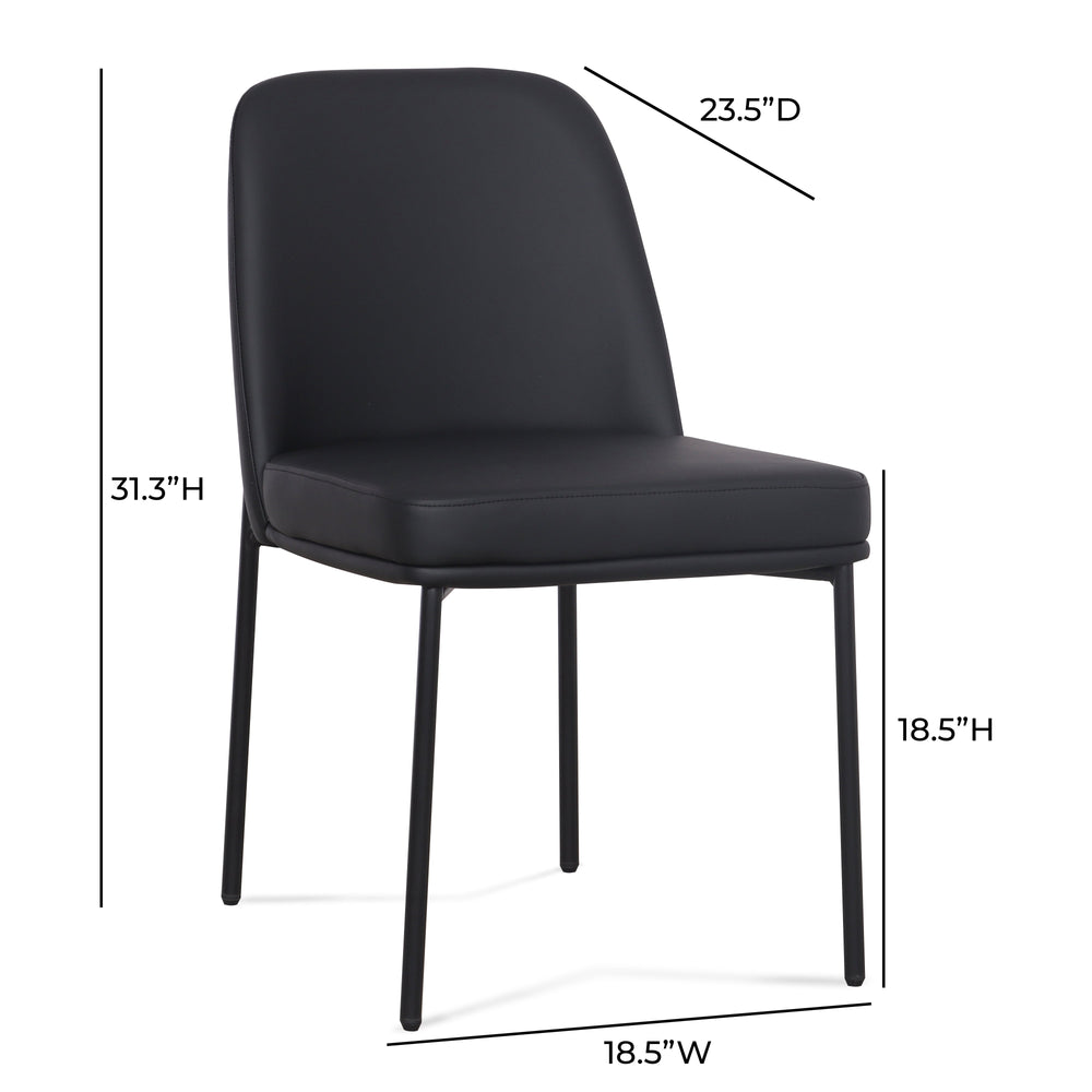 Sydney Performance Vegan Leather Dining Chair - Set of 2