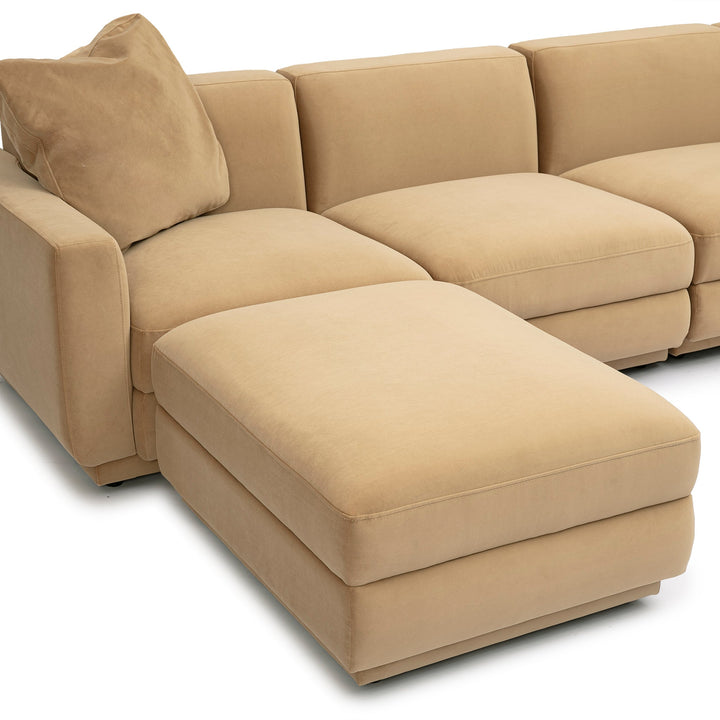 Perry 4-Piece Modular Sectional - Tan
