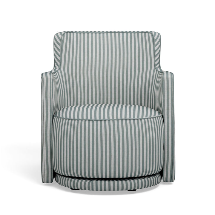 Passe Swivel Accent Chair - Green