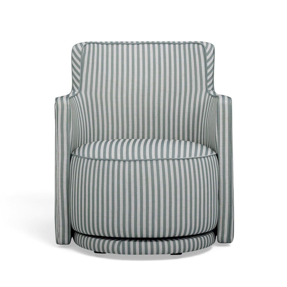 Passe Swivel Accent Chair - Green