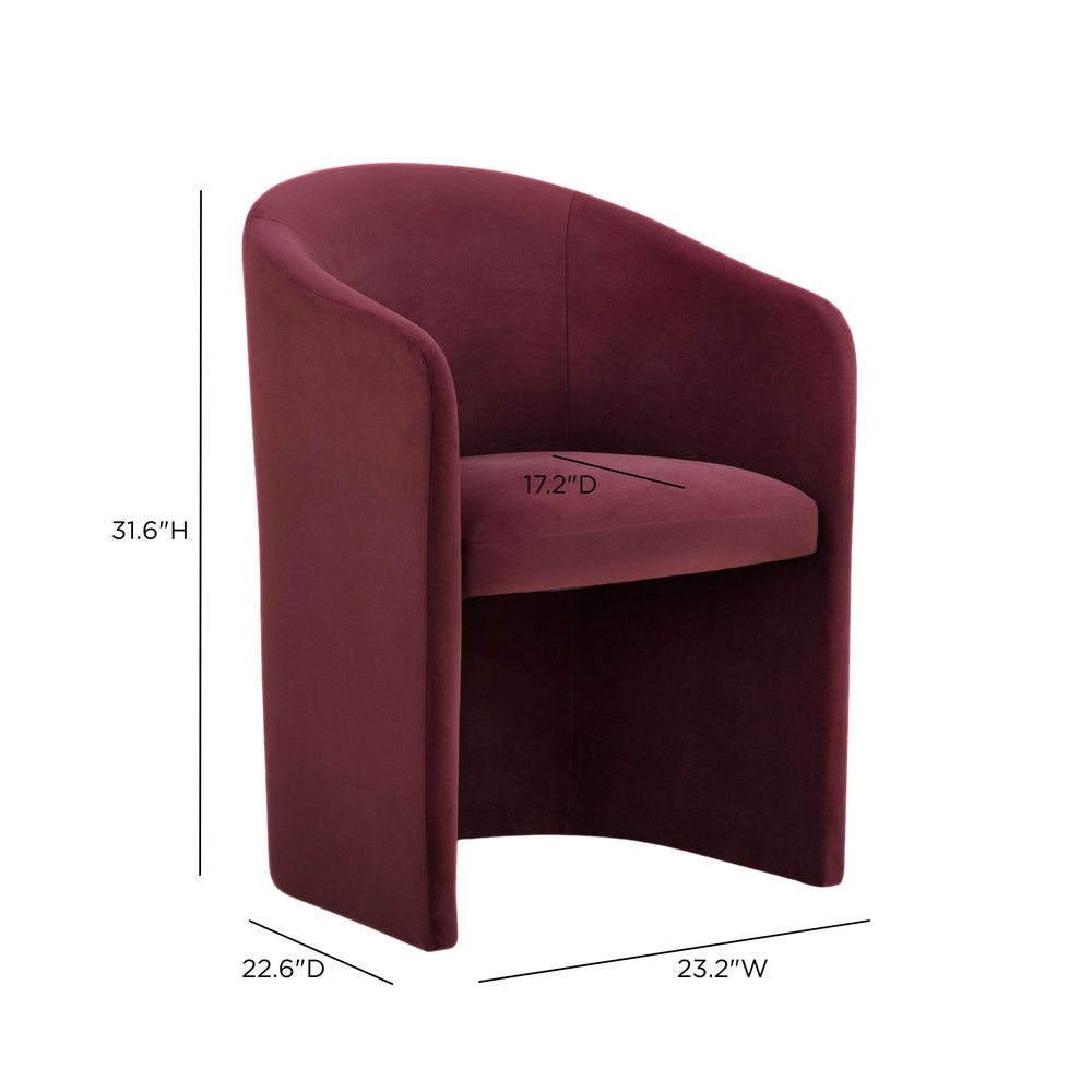 Seraphina Performance Velvet Dining Chair