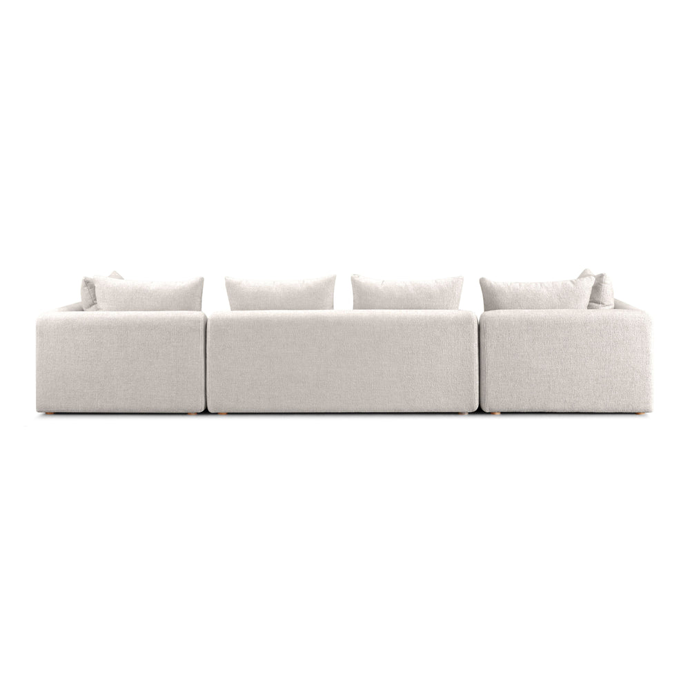 Hangover Modular Sofa (112"-145") - Ivory / 145"