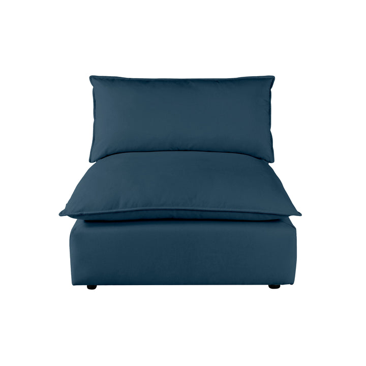 Cali Performance Fabric Modular Armless Chair