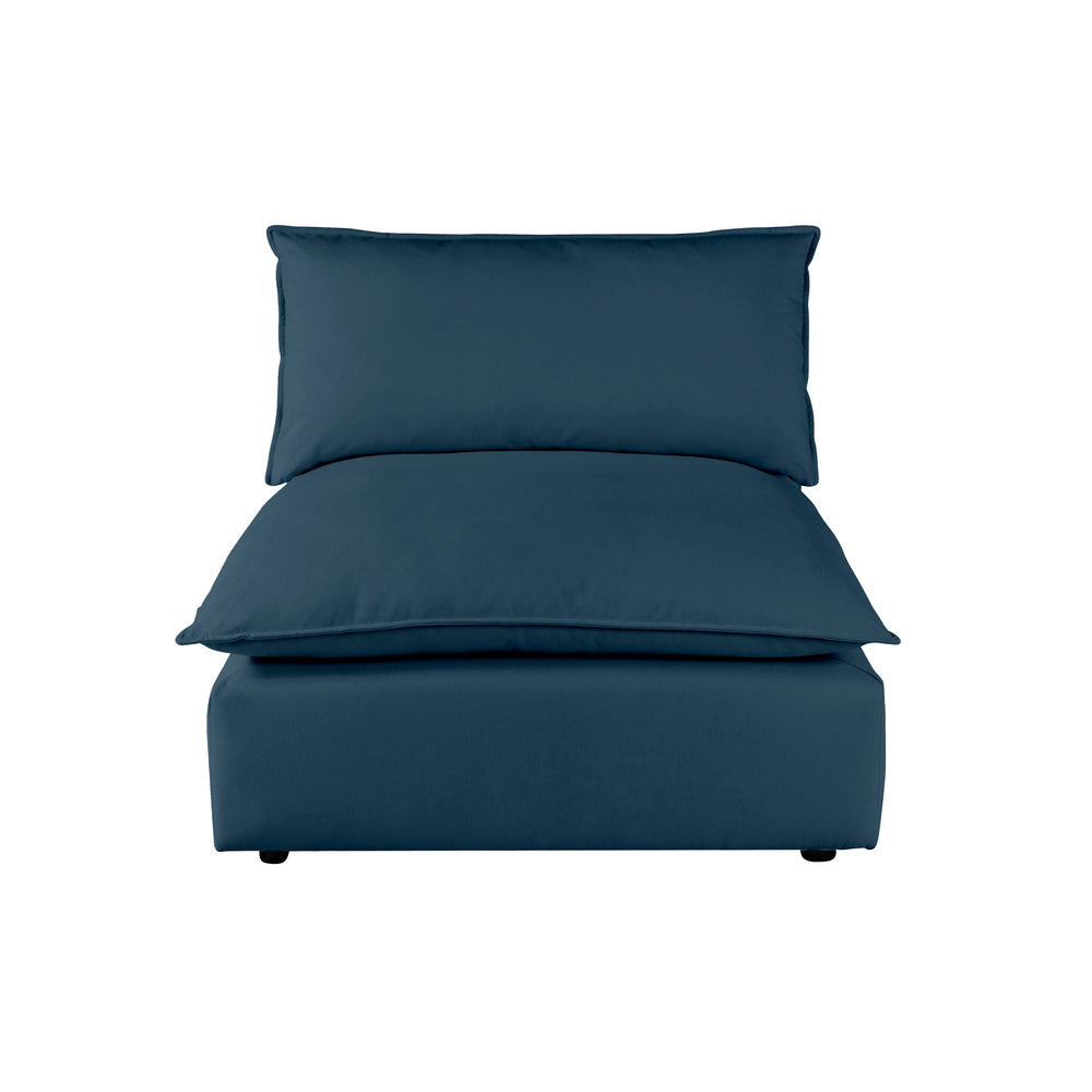 Cali Performance Fabric Modular Armless Chair