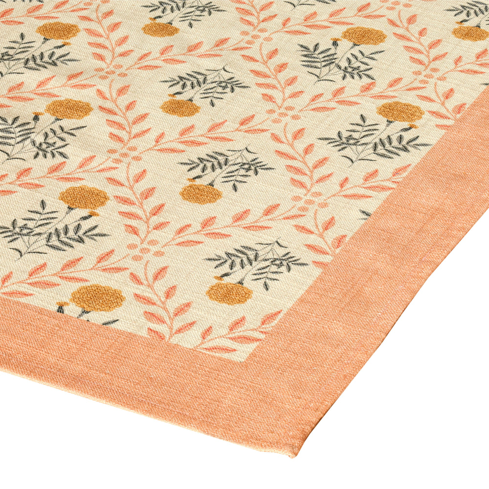 Dolce Blush Natural Cotton Table Cloth - 70" x 140"