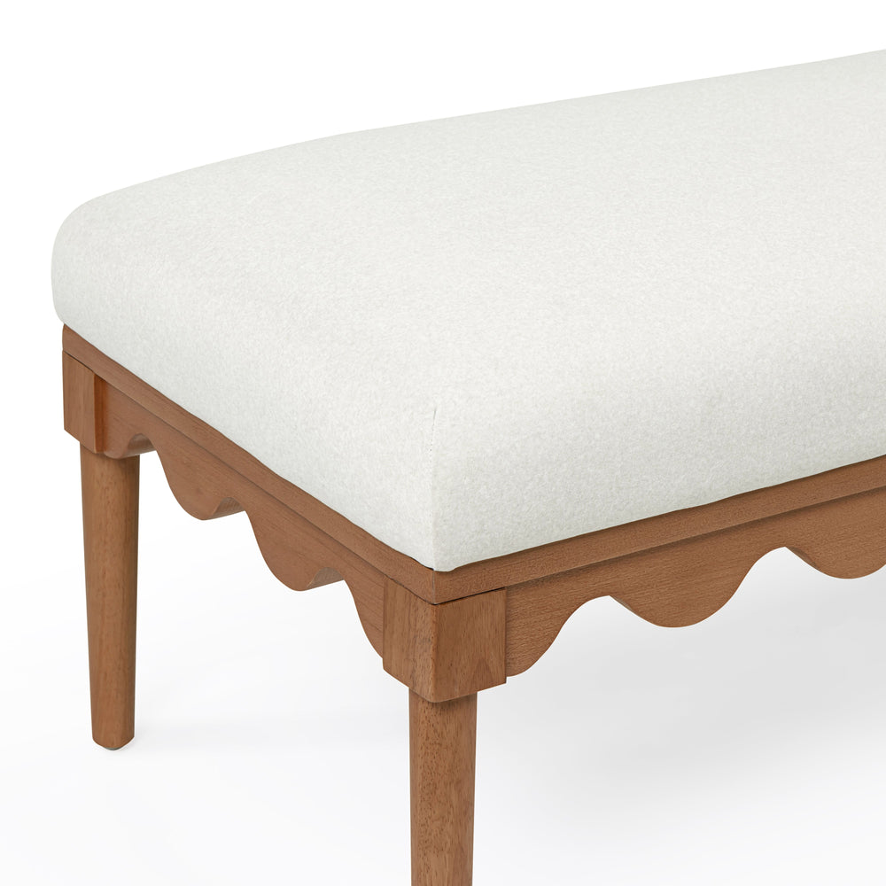 Oodle 56.5" Performance Vegan Mohair Bench