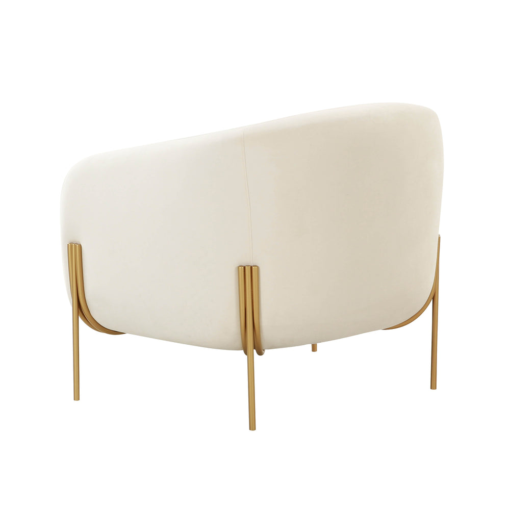 Kandra Accent Chair by Inspire Me! Home Decor - Cream