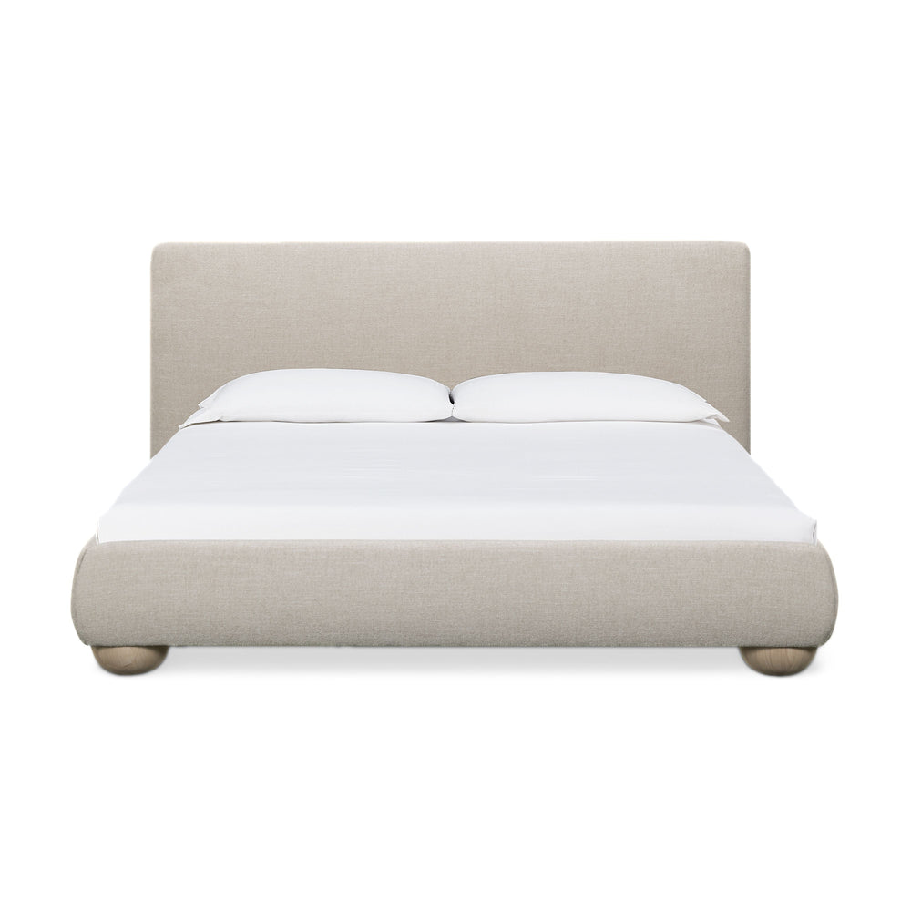 Rayne Textured Fabric Bed