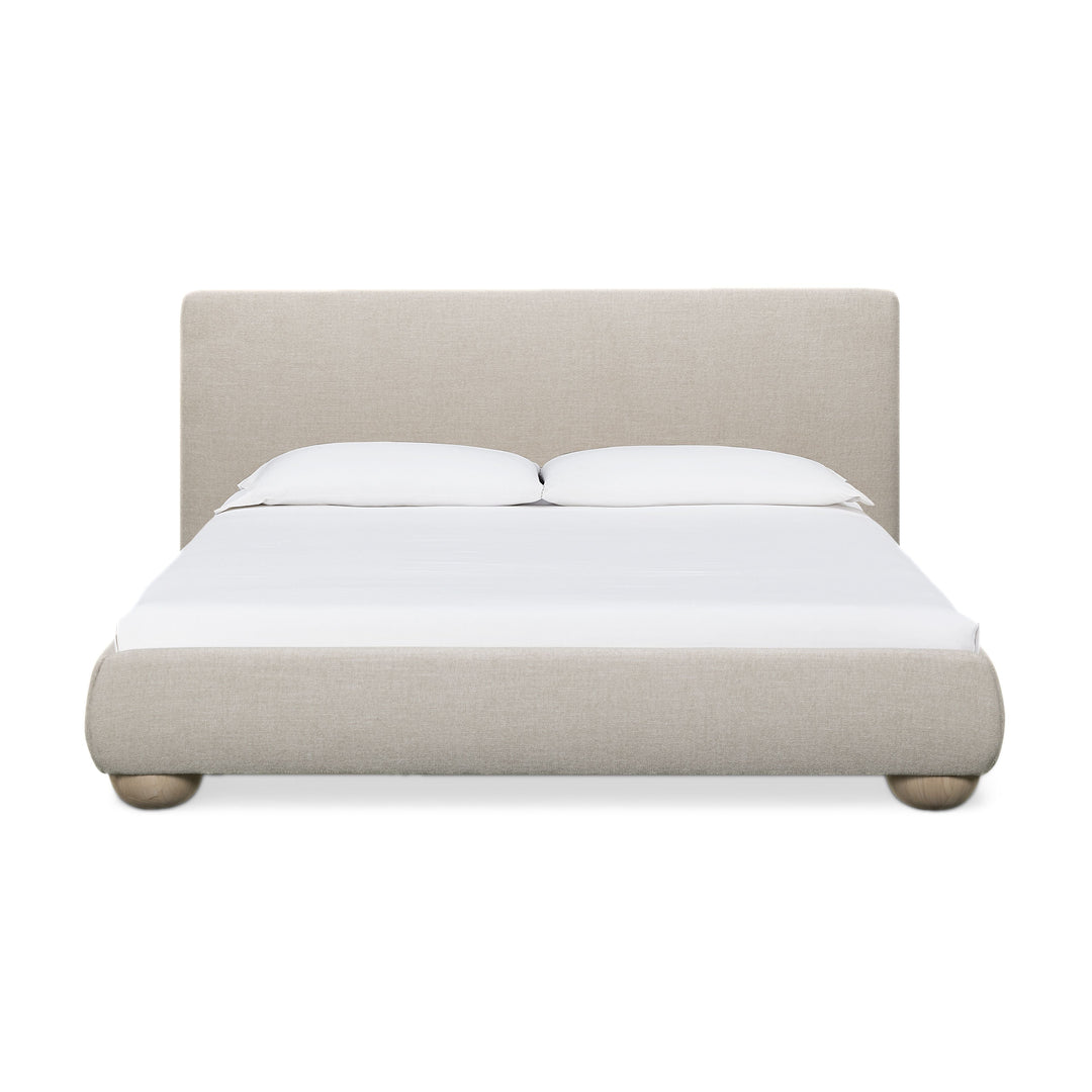 Rayne Textured Fabric Bed