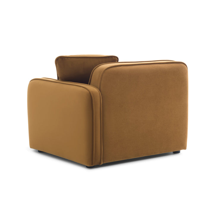 Travie Modular Corner Armchair - Honey / RAF