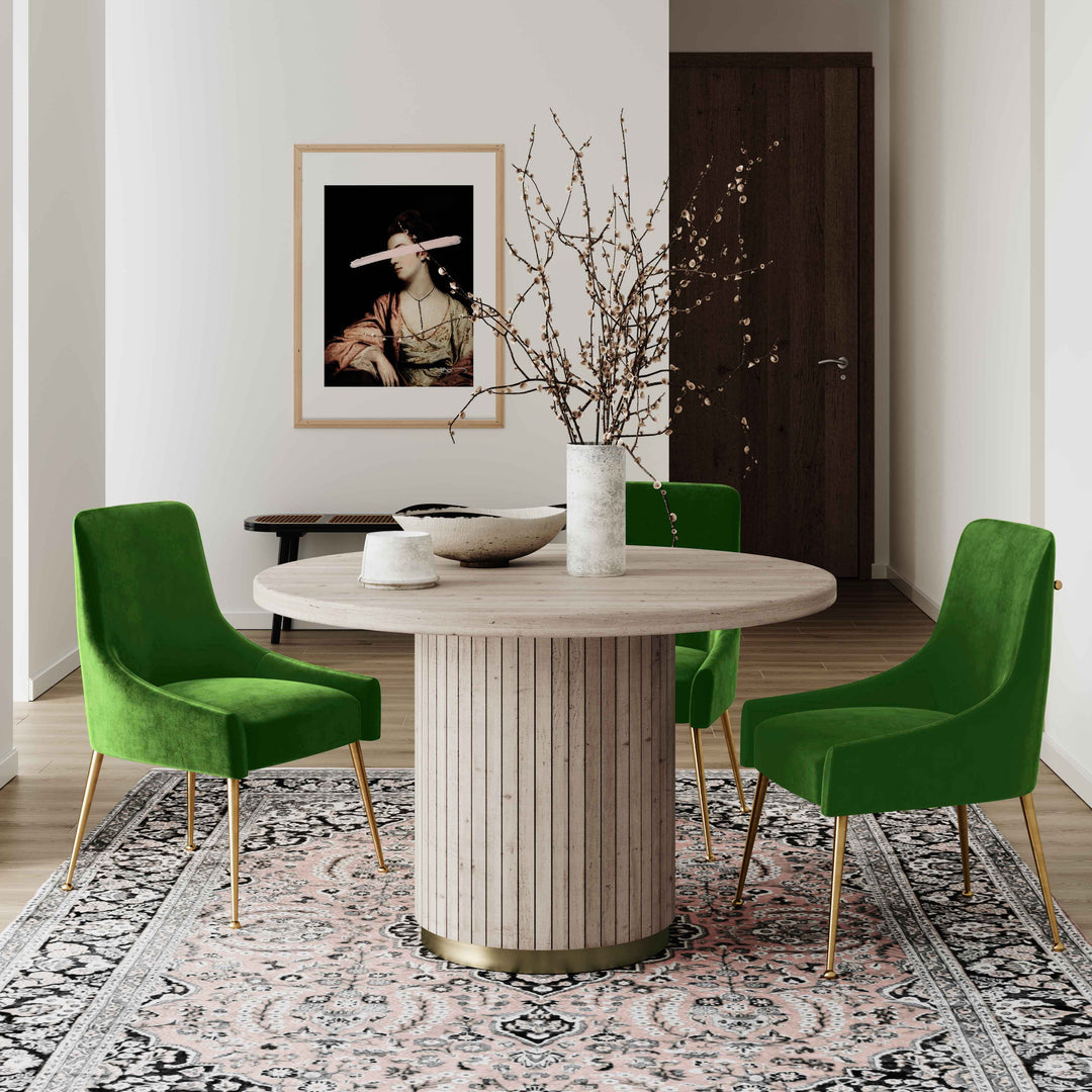 Beatrix Green Performance Velvet Dining Chair
