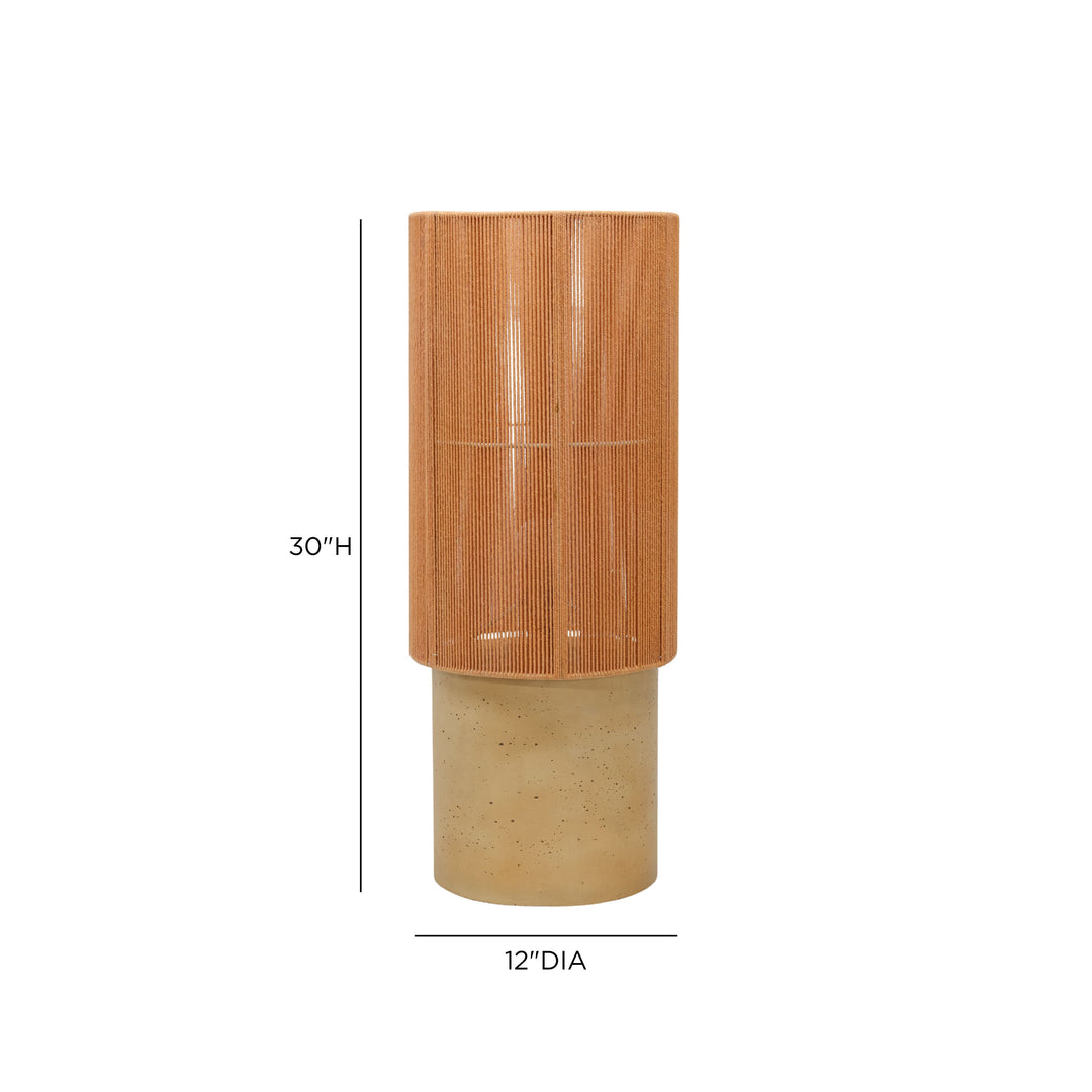 Mondada Terracotta Concrete Table Lamp
