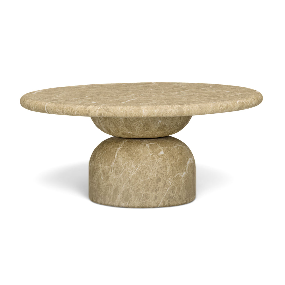 Cynthia 36" Concrete Indoor/Outdoor Coffee Table