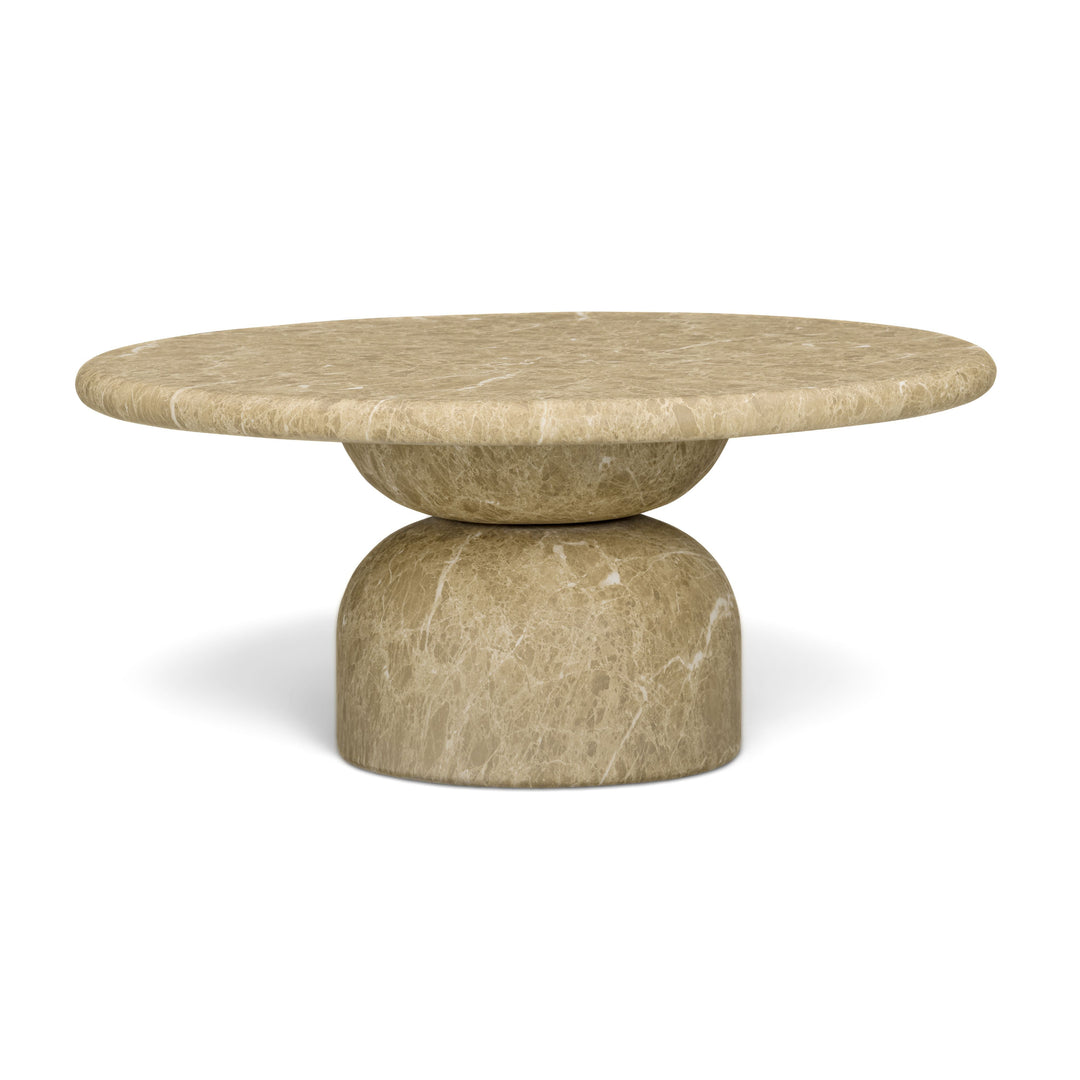 Cynthia 36" Concrete Indoor/Outdoor Coffee Table