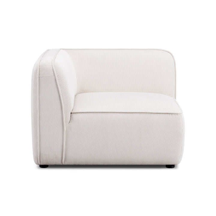 Travie Modular Corner Chair - White Sand