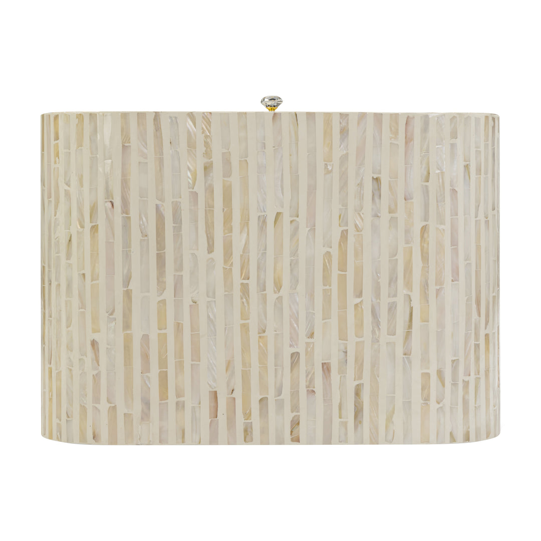 Borno 20" Mother of Pearl Nightstand