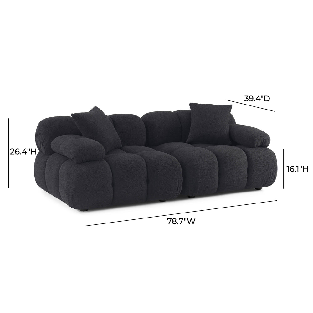 Calliope 79" Modular Loveseat